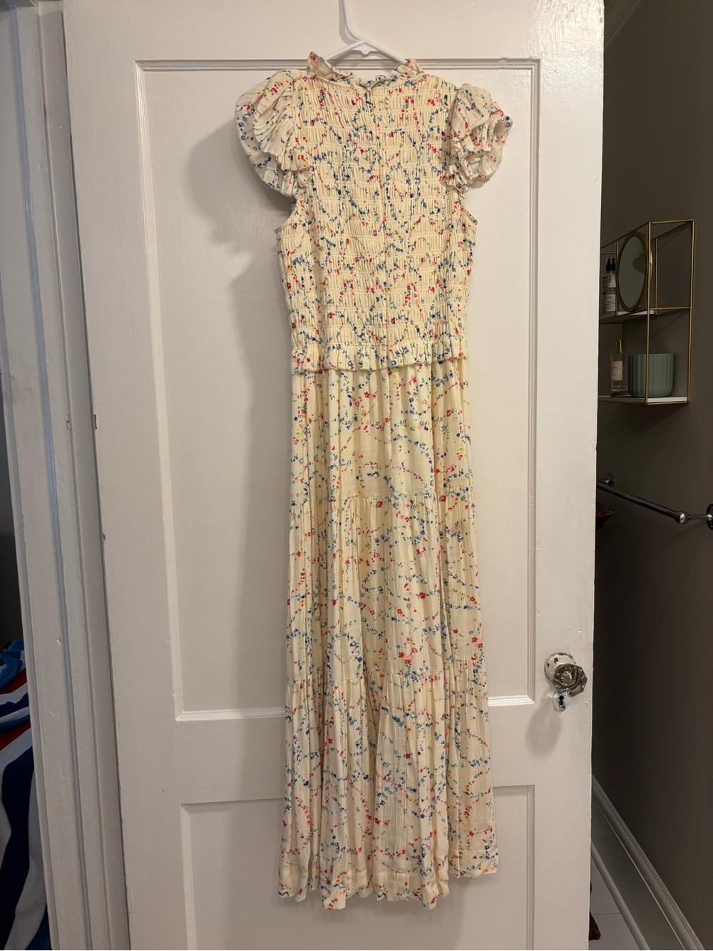 Sea New York Cream Floral Maxi Dress - Picture 4 of 6